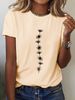 Summer European And American Cross-border Foreign Trade Wholesale T-shirts, Round-neck Casual Plus-size Loose_ecoleips.com