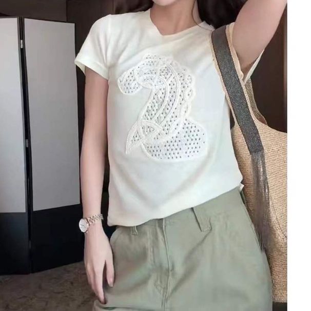 2026 New Round Neck Pullover Comfortable High-End Elegant Light Luxury Brand Logo Fashion Versatile Solid Color Knit Sweater For_ecoleips.com