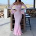 Diyun European American Y2K Tube Top Hollow Sleeve Long Dress Women's Clothing 2025 Autumn And Winter Independent_ecoleips.com