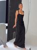 Women's Sexy Boned Halter Belted Ruched Bodycon Maxi Dress – Elegant Evening Party Gown_ecoleips.com