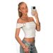 Foreign Trade 2026 Summer New Product:European And American Best-Selling Women's Fashion Solid Color Slim-Fit Sexy Fitted Slimming Sexy Strapless Top
_ecoleips.com