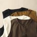 Women's Clothing new loose and slimming round neck ruffled niche design top_ecoleips.com