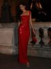 Glitter Sequins Backless Long Dress Women High Waist Strap Cut Out Slim Sleeveless Bodycon Dresses Female Evening Party Robe_ecoleips.com