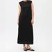 Women's Clothing Modest Abaya Dress Tank Long Dress Cardigan Elegant Slim-Fit Tank Dress – Versatile Layering Staple For Women (Black, White, Khaki)_ecoleips.com