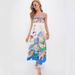 Women's High-Waisted Cotton Linen Camisole Dress Printed Casual Fashion Spring/Summer Regular Fit Cross Border Amazon 2025_ecoleips.com