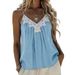 Summer Lace Trim Women's Camisole Top Sexy Hot Girl FashionNew_ecoleips.com