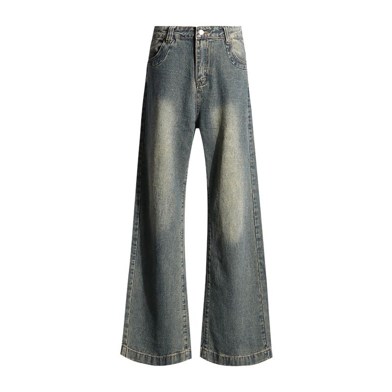 Orange Silk Women's Clothing # American Fashion Brand Denim For Women In Spring Summer Design Sense Washed And Worn_ecoleips.com