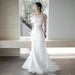 Women's Clothing Style One Shoulder Light Wedding Dress Bride Super Fairy Forest Style Out Of The Door Yarn Simple Temperament White Dress Fishtail_ecoleips.com