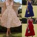 Voya Women's Elegant And Fashionable Backless Printed Camisole Dress, Long Skirt With Multiple Colors To Choose From_ecoleips.com