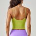 Women's Clothing Suspender Fitness Vest One Piece Shockproof Gathering Antibacterial U Shaped Beautiful Back Sports Underwear For Women_ecoleips.com