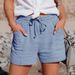 Suitable For All Seasons 2025 Summer New Drawstring Loose Wide-Leg Shorts Women's Fashion_ecoleips.com
