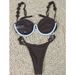 Women's Clothing Large Size New Steel Bikini Sexy Seaside Vacation Solid Color Split Swimsuit Female_ecoleips.com