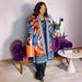 Women's Clothing Cardigan With Dropped Shoulders And Loose Bat Sleeves_ecoleips.com