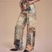 Women's Retro Street Style 3D Digital Printed Denim Jeans Top Selling_ecoleips.com