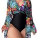 Women's Clothing Printed Halter Neck Sling Sexy One Piece Hot Spring Swimsuit_ecoleips.com