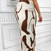 Aria Basics Aria Basics European And American Women's Clothing, Cross-border Bestseller, Zebra Pattern Tight-fitting High-waisted_ecoleips.com