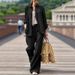 Women’s Clothing Spring New Fashion Casual Cotton Solid Color Long Sleeved Shirt Trousers Suit Women_ecoleips.com