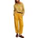 European American Cross-border Two-piece Set: Long-sleeved Knitted Top, Sweater, And Sweatpants Set, Sportswear Casual_ecoleips.com