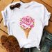European And American Cross-border Foreign Trade Wholesale Clothing, Heart-shaped Floral Round-neck Plus-size_ecoleips.com