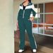 Women's Clothing Fashionable And Comfortable Contrast Color Stitching Sports Style Zipper Jacket And Casual Trousers_ecoleips.com