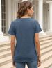 EADINVE Women Crewneck Daisy Print Short Sleeve T-Shirts Summer Faith-Hope-Love Tees Loose Fit Graphic Tops 2026_ecoleips.com