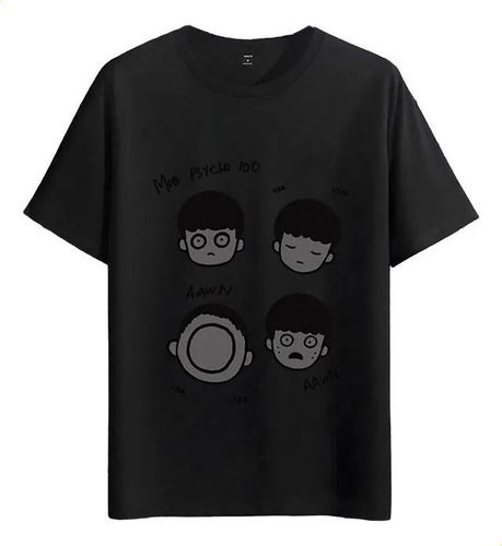 Women's T-Shirts Tshirt Muscle Freaks Mob Psycho 100 Anime Manga Style_ecoleips.com