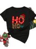 European And American Cross-border Foreign Trade Wholesale Clothing Christmas-themed New Year Round-neck Plus-size_ecoleips.com