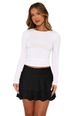 K Sweet And Fresh American Girl Versatile Lace Perspective With Bottom Pants Short Skirt_ecoleips.com