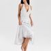 AD449 French-style Pure Desire Sexy V-neck Halter Slim 2025 Summer Elegant Fashion Polka Dot Midi Dress_ecoleips.com