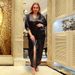 Women's Clothing Muslim Dress Hot Diamond Bat Sleeve Robe Long Size Dress_ecoleips.com