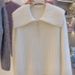 K Thickened Loose Design Sense Half Zipper Sweater Top Lazy Style Women's Cardigan_ecoleips.com