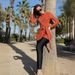 Muslim Swimsuit Beachwear Two-Piece Swimsuit Long Sleeve Long Pants Slimming Design For Women Sun Protection Swimwear_ecoleips.com