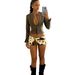 Women's Color Block Fleece Mini Skirt Casual American Style Hot Girl INS Spring Summer Fashion Above Knee Half Skirt_ecoleips.com