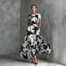 2026 European And American Cross-border Independent Site Holiday Casual Geometric Pattern Pocket Dress New_ecoleips.com