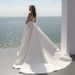 Wedding Dress With Long Train New Bride White Atmospheric Palace Style Wedding Dress Wedding Dress_ecoleips.com