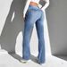 New Women's Slim Fit Jeans Elastic Waistband Hip Lifting Design Direct from Source Factory Cross Border_ecoleips.com