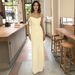 Women's Sexy French Chic Low Cut Solid Color Halter Backless Maxi Dress – Summer Resort Gown_ecoleips.com