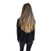 Elegant Lace-Trimmed Women's Blazer Breathable Polyester Office Jacket Black White Stretch Business Casual Top Notched Collar_ecoleips.com