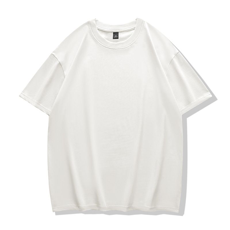 Women's Trendy Short Sleeve T-Shirt Three Stripe Crew Neck Versatile Loose Fit Printed Patchwork Thin Style 2024 New_ecoleips.com