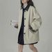 HAVERICE Restaurant Spring Rilai Xin Color Contrasting High End New Style Small Laisel Windbreaker Coat For Women_ecoleips.com