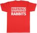 Women's T-Shirts Warning May Start Talking About Rabbits Mens Womens T-Shirt_ecoleips.com