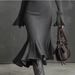 2026 Spring European And American Cross-Border Fashion New Elegant Zipper Collar Bell Sleeve Knit Fishtail Dress_ecoleips.com