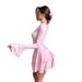 Elegant Ruffled Sleeve High-Waist Dress - Flowy Summer Casual Mini Dress With Square Neckline, Breathable Cotton Blend, Trendy Asymmetrical Hem_ecoleips.com