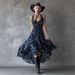 Bohemian Sundress for Women Summer Resort Beach Dress European American Style Independent Store Clothing_ecoleips.com