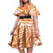 Women's Clothing Temperament Commuter Slim Large Size Dress_ecoleips.com