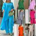 2024 European And American New Women's Fashion Cotton Linen Casual Plus Size Irregular Long Sleeve Wide Leg Pants_ecoleips.com