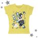 New Cross-border Fashion Versatile Retro Slim-fit Sweet Fresh Printed Solid Color Round-neck T-shirt Top_ecoleips.com