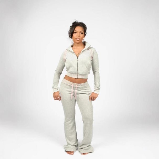 Women's Clothing Color Block Two-Piece Women's Outfit Sporty Fashionable Best Friend Set For European American_ecoleips.com