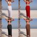 Women's Three Piece Bikini Swimsuit European And American Style Solid Color Mesh Long Dress Fashionable Sexy Design 2025_ecoleips.com
