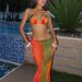 2026 European American Style Three Piece Bikini Set Sexy Print Swimsuit with Long Wrap Skirt for Women Vacation Style_ecoleips.com